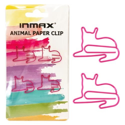  Cat-shaped Paper clip( SZ 29024G-4BO)