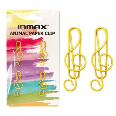 Musical Note Paper Clip (SZ 29028-4BO)
