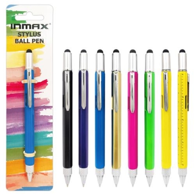 Hexagonal - shaft Multi - functional Touch Pen(WY 94071-1CC)