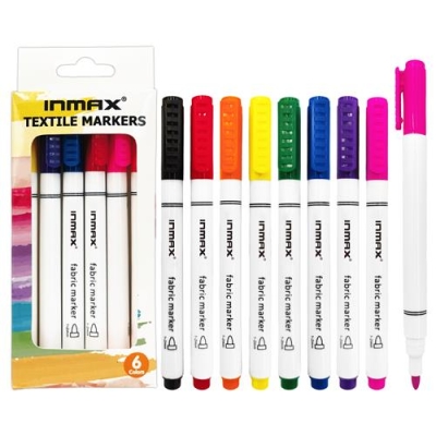 Textile Markers  (WS 14018-6XK)