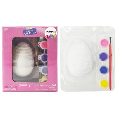 DIY Gypsum Egg Ceramic with 4-in-one paint (PD 86041B)
