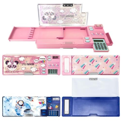Multifunctional Double-Sided Calculator-Stationery Case(SF 85019)