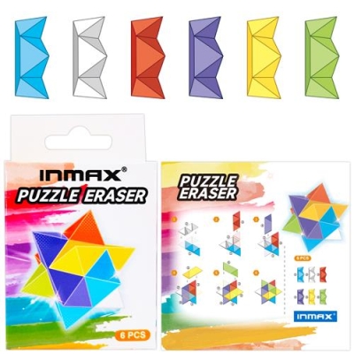 Octagonal ball-shaped building block eraser (SE 24165D-1XK)