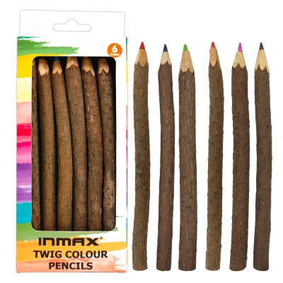 Twig Colour Pencils 6pcs/set (WQ 71054C-6XK)