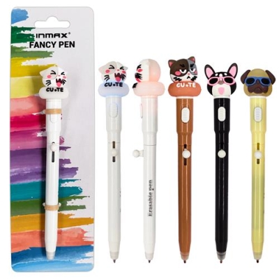 Animal shaped ballpoint pen with light (WF 16093-1CC)