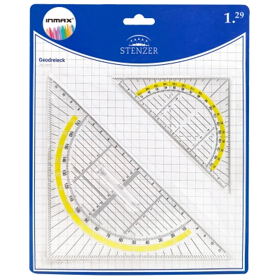 45-degree Triangle Ruler Set(SR 26097-2CC)