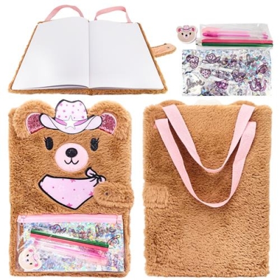 A5 Cute Plush Drawing Book(SN 35081-B4)