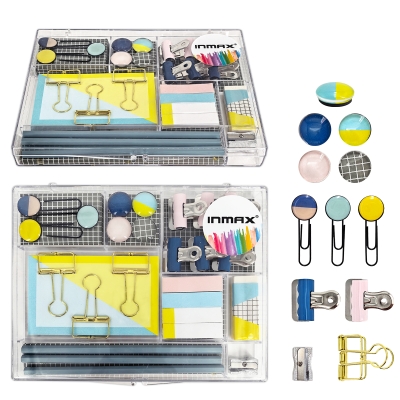 Plastic Case Stationery Kit (SO 32144)