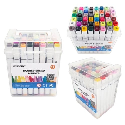 Twin art sketch marker 48color/set (WS 14004-48VH)
